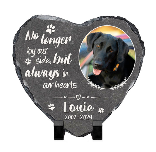 Custom Photo Pet Memorial Stone, Personalized Gift For Beloved Dog, Pet Loss Gift for Garden, Dog Remembrance Gifts, Pet Sympathy Gifts