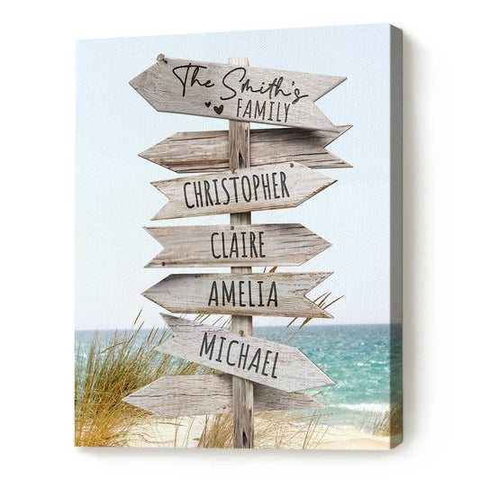 Canvas Horizontal Framed Color - v2025