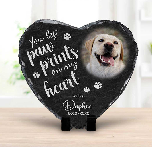 Personalized Photo Pet Memorial Stone, Pet Memorial Gift, Custom Photo Dog Memorial Gifts, Sympathy Gift Ideas For Loss Of Dog