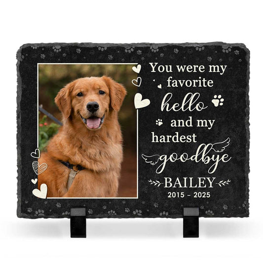 Memorial Stones For Pets, Dog Memorial Gifts Personalized, Condolence Gift For Loss Of Dog, Sympathy Gift Loss Pet