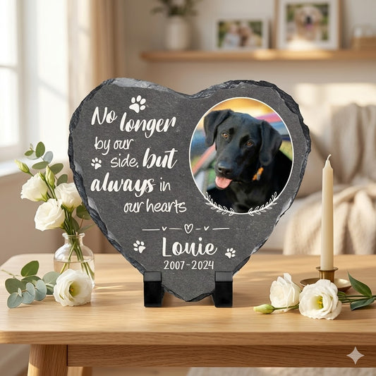 Custom Photo Pet Memorial Stone, Personalized Gift For Beloved Dog, Pet Loss Gift for Garden, Dog Remembrance Gifts, Pet Sympathy Gifts